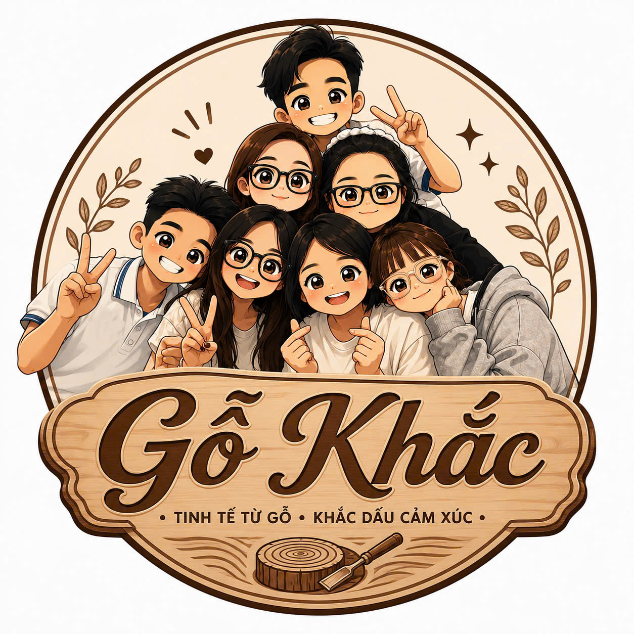 Logo Gỗ Khắc